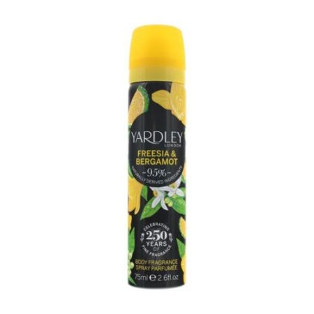 Yardley Body Spray Freesia & Bergamot