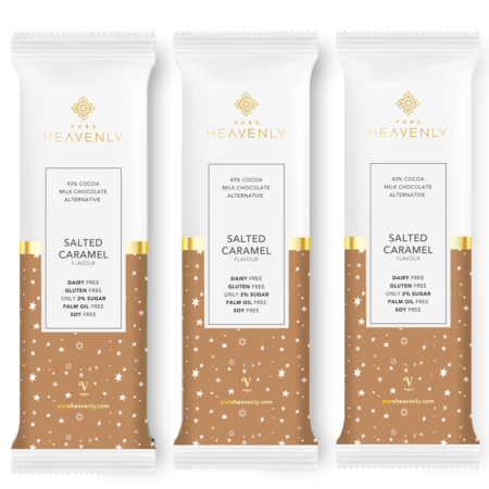 MILK CHOCOLATE ALTERNATIVE SALTED CARAMEL