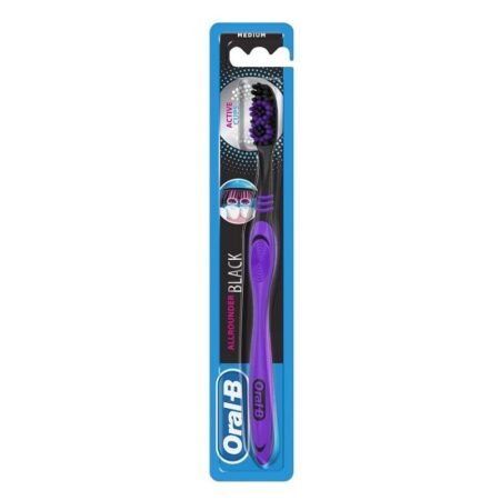 Oral B Toothbrush Aa Clean Black 40 Medium