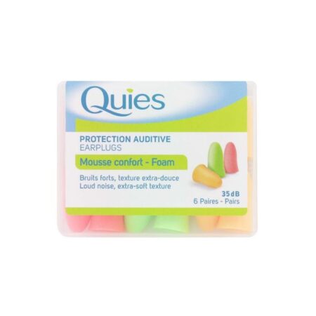 Quies Earplug Foam Bright Colours
