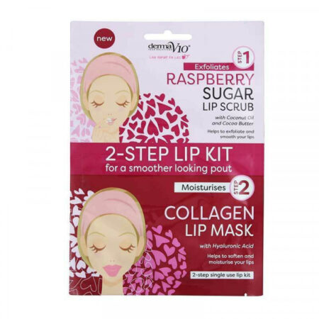 Derma V10 2 Step Lip Kit Raspberry