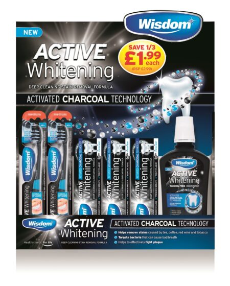 Wisdom Active Whitening Charcoal Cdu