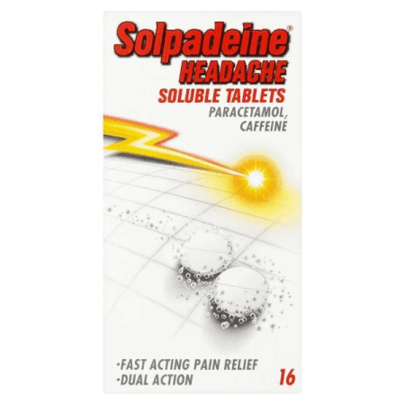 Solpadeine Headache Soluble Pain Relief Tablets
