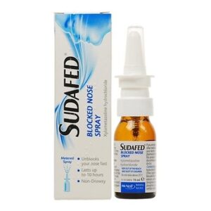 Sudafed Blocked Nose Spray (Pack Size 15ml)