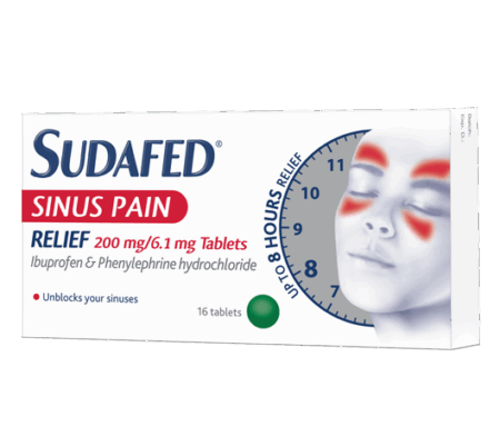 Sudafed Sinus Pain Relief