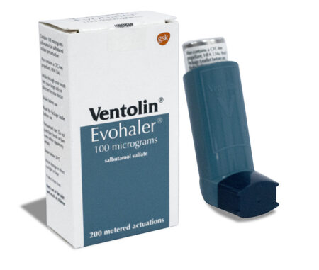 Ventolin (Salbutmol) inhaler