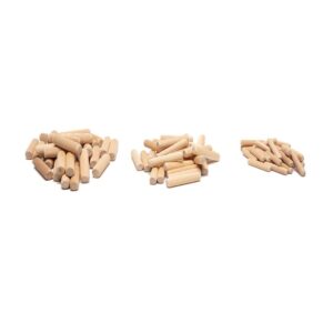 90pcs wooden dowel set