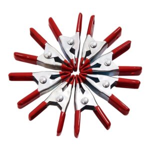 8 Piece 50mm metal spring clamp set