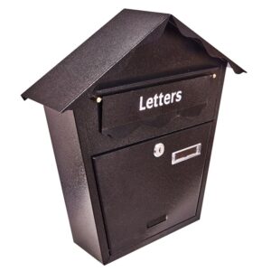 Post box – black