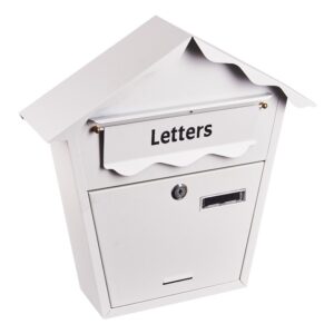 Post box – white