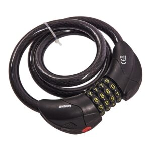 900mm (35″) x 12mm security cable with built-in LED combination lock