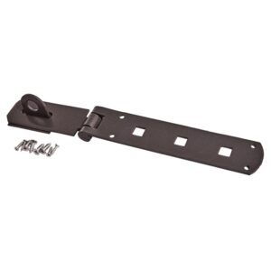350mm (10″) x 50mm (2″) hasp and staple