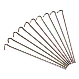 Metal garden pegs – 10 pack