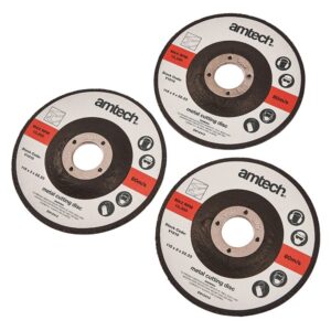 3 Piece 115mm (4.5″) metal cutting disc set