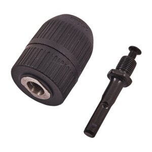 13mm (1/2″) Keyless chuck with SDS adapter